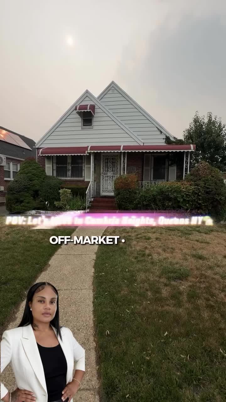 Off-market home, Cambria Heights, Queens NY